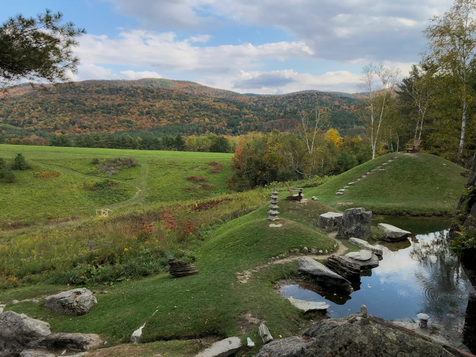 Taconic Mountains Ramble trail network and Japanese Garden