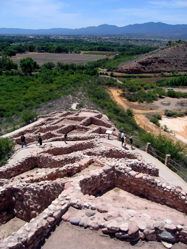 Tuzigoot Pueblo — Upper Ruins Exploration