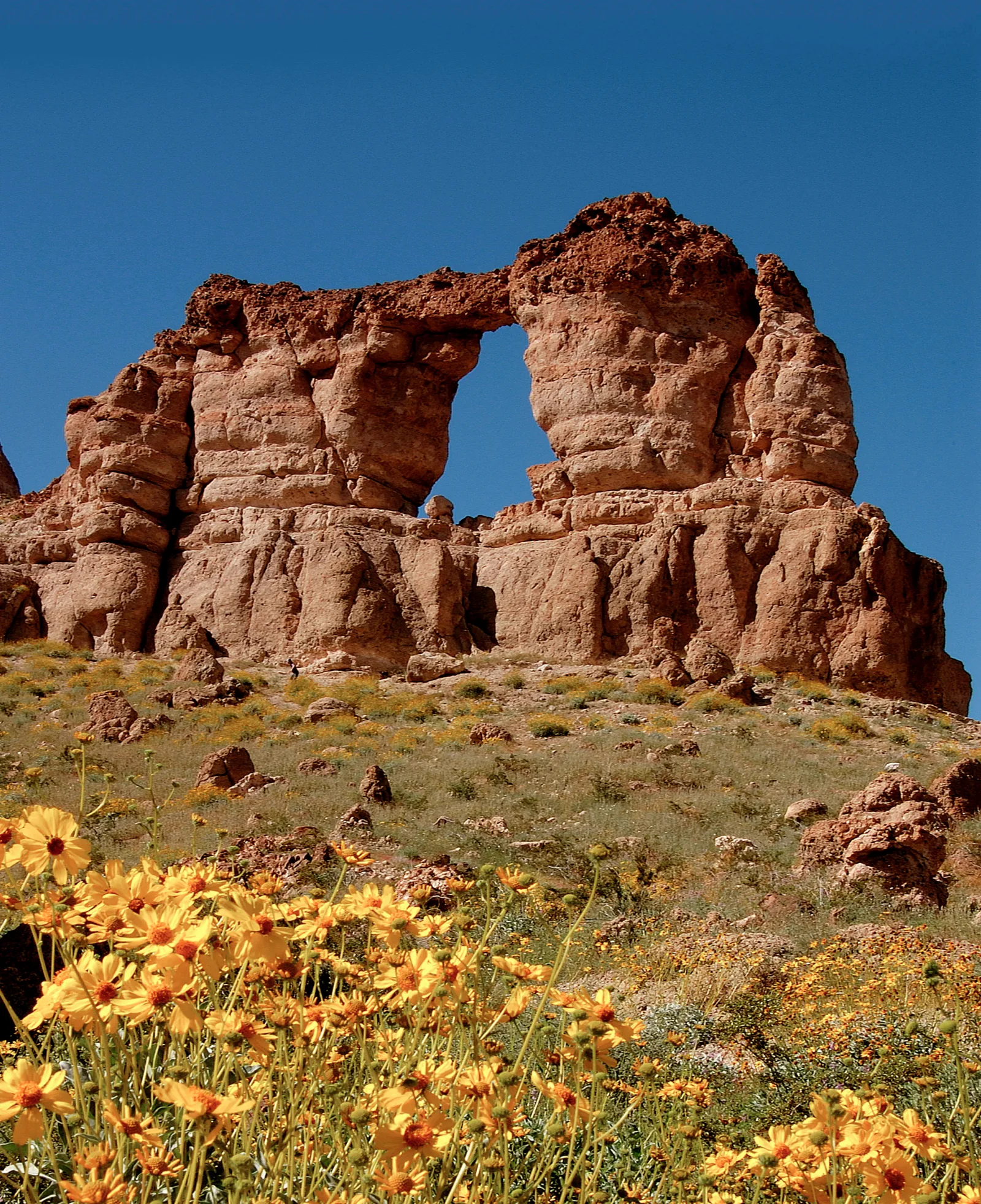 Liberty Bell Arch Trail from White Rock Canyon Trailhead
