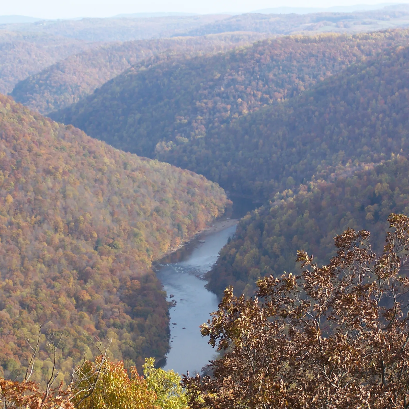 Coopers Rock Rock City Sandstone Passage