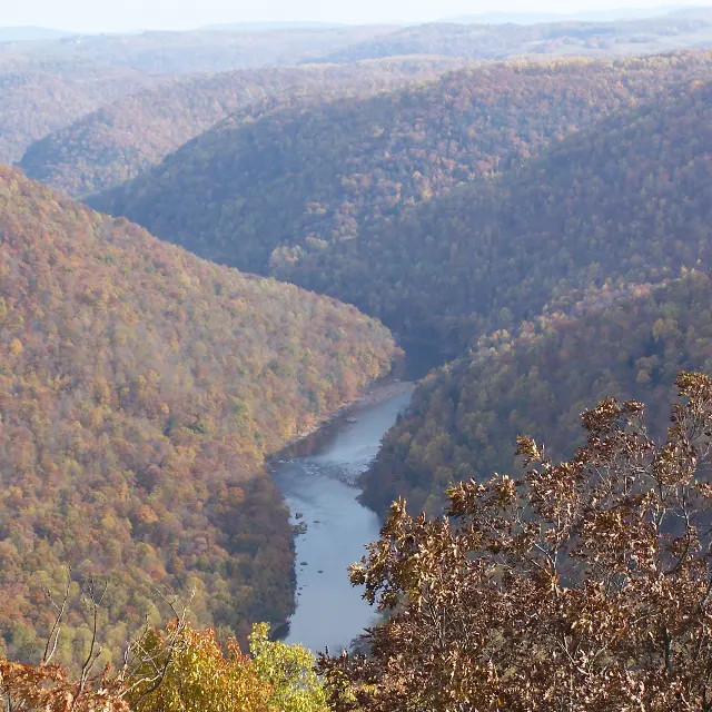 Coopers Rock Rock City Sandstone Passage
